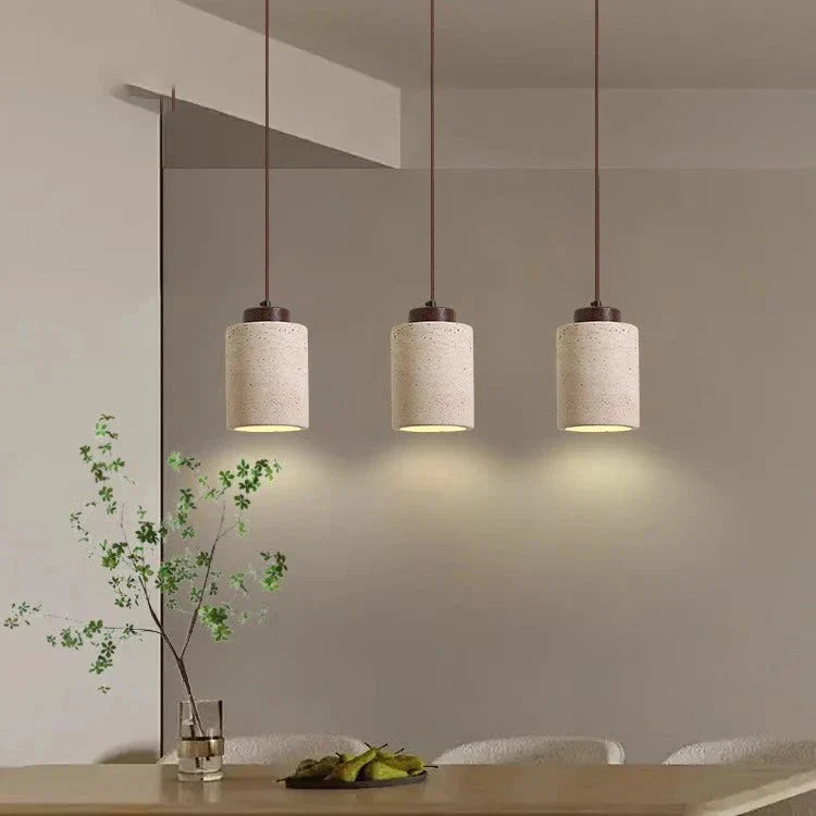 Wandleuchte Marmor Alabaster Rund LED 3000K Travertin Nordic Design | Restfield