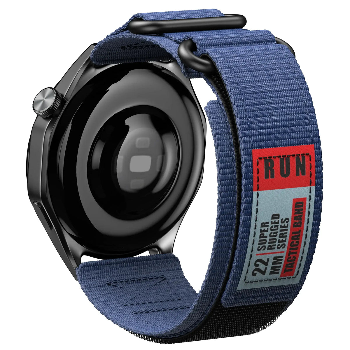 Nylonowy pasek do smartwatcha z rzepem Regulowany 20mm 22mm Sportowy Oddychający Pasek na nadgarstek do biegania Fitness | Sansoti
