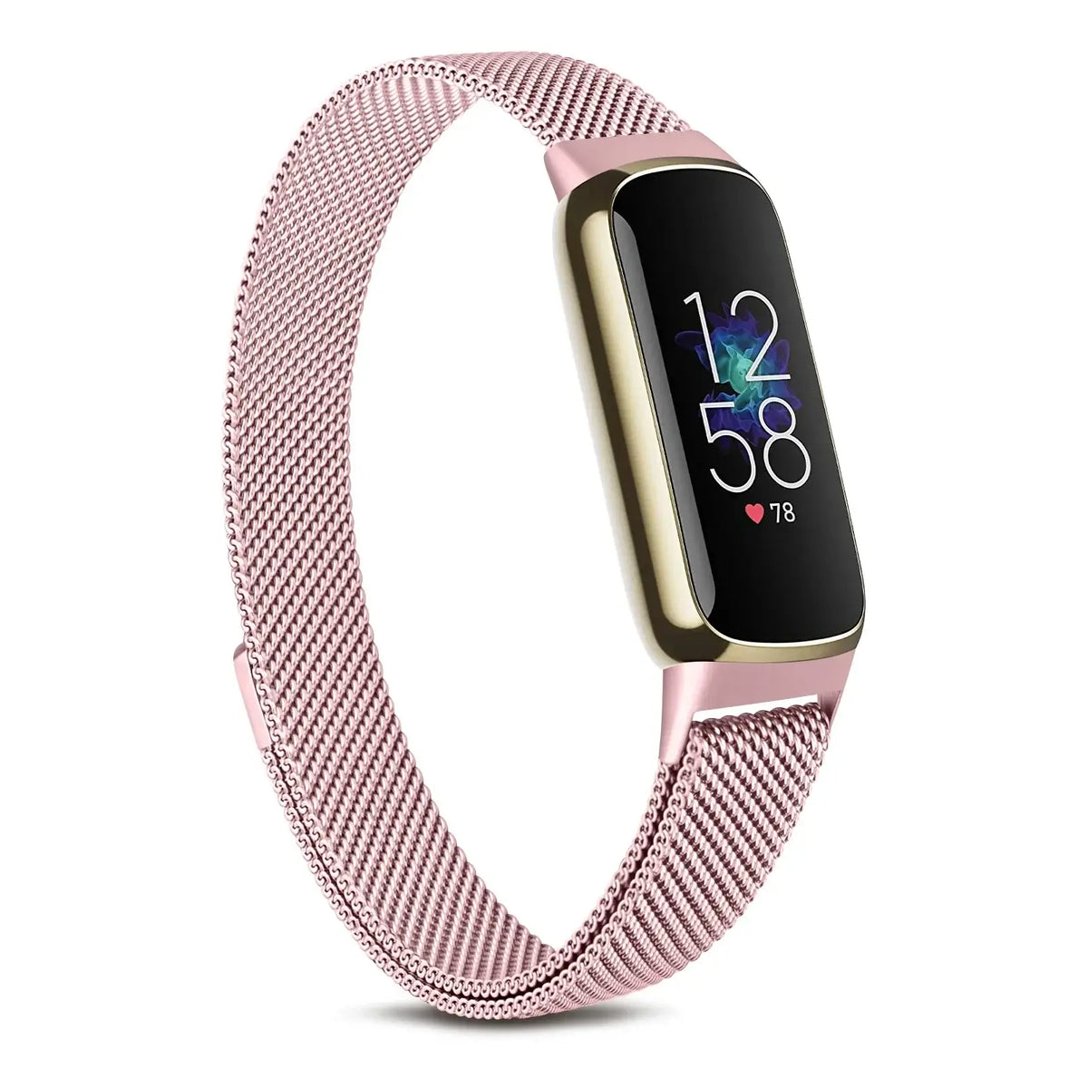 Magnetisches Smartwatch-Armband aus Edelstahl-Mesh Verstellbares Uhrenarmband für Fitness-Tracker und Sportuhr | Sansoti