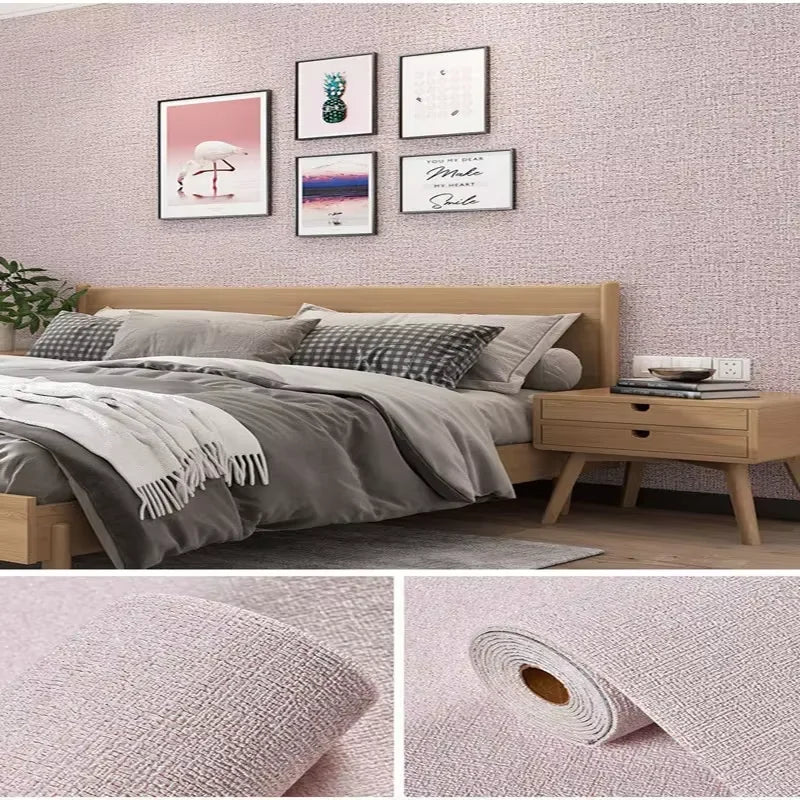 Zelfklevend Behang Linnen 3D 50cm Diatoom Wandpaneel Woonkamer Slaapkamer Muurdecoratie Zelfklevend Schuim Wandbekleding Rol | Sansoti