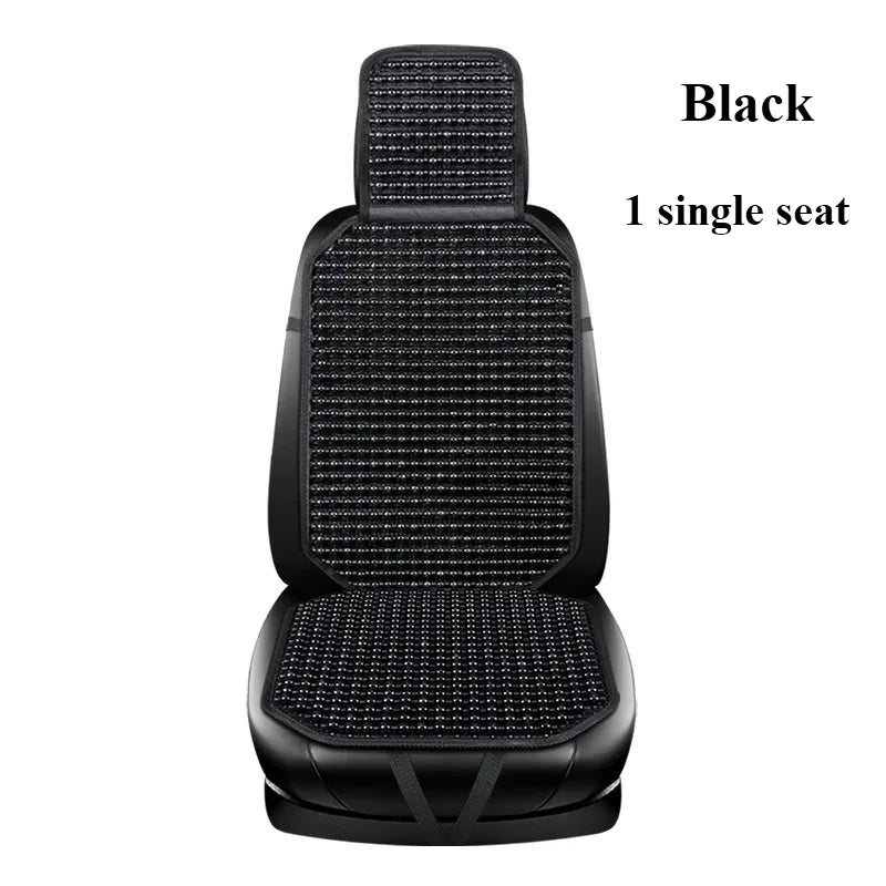 Coussin d’assise en perles de bois pour siège auto – Effet massant et respirant pour les longs trajets & une ventilation optimale | Sansoti