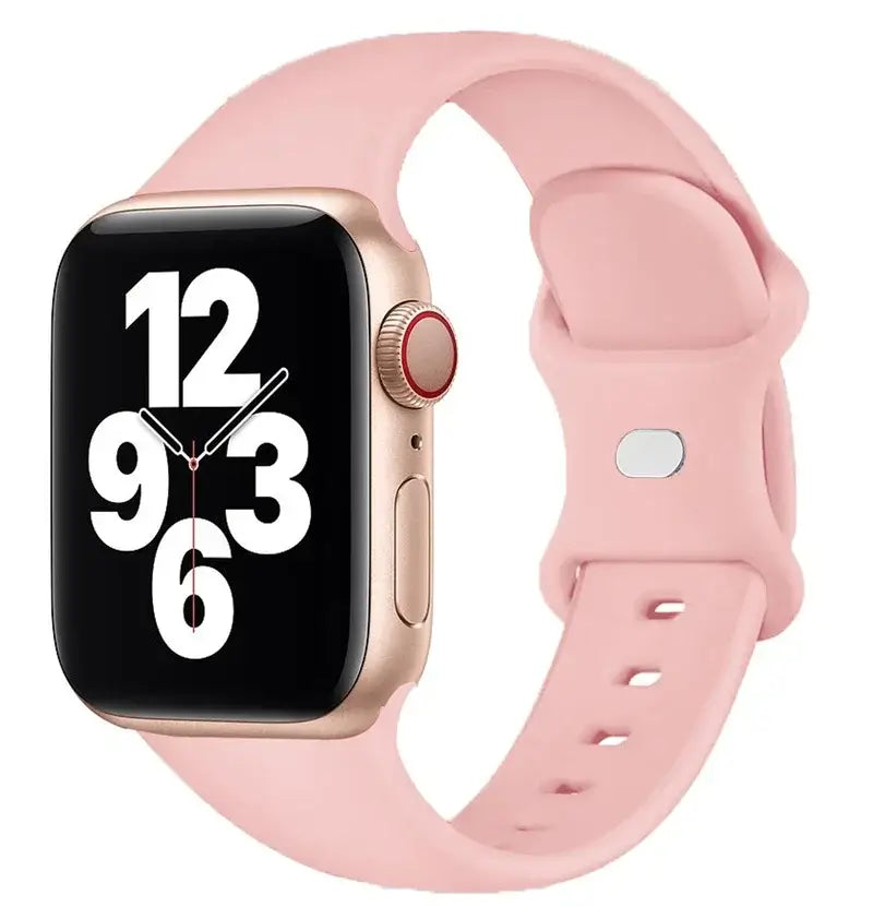 Bracelet de smartwatch en silicone, résistant à l’eau et flexible, bracelet sport doux pour une utilisation quotidienne active | Sansoti