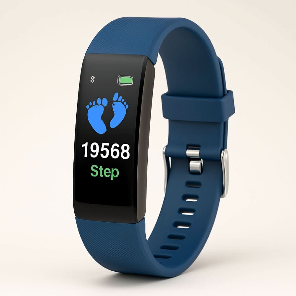 Smartwatch dla seniorów z pomiarem parametrów zdrowotnych Monitorowaniem tętna Licznikiem kroków Funkcjami bezpieczeństwa Do codziennego użytku | Sansoti