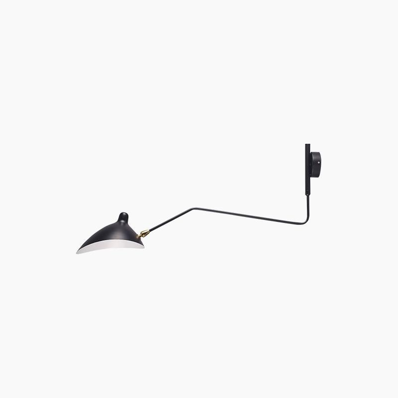 Wandlamp Verstelbaar Staal 1-Kops / 2-Kops 60-140 cm Modern Design Metaal Messing Chroom E26/E27 Fitting Instelbare Kap Richtbaar Licht Interieur | Sansoti