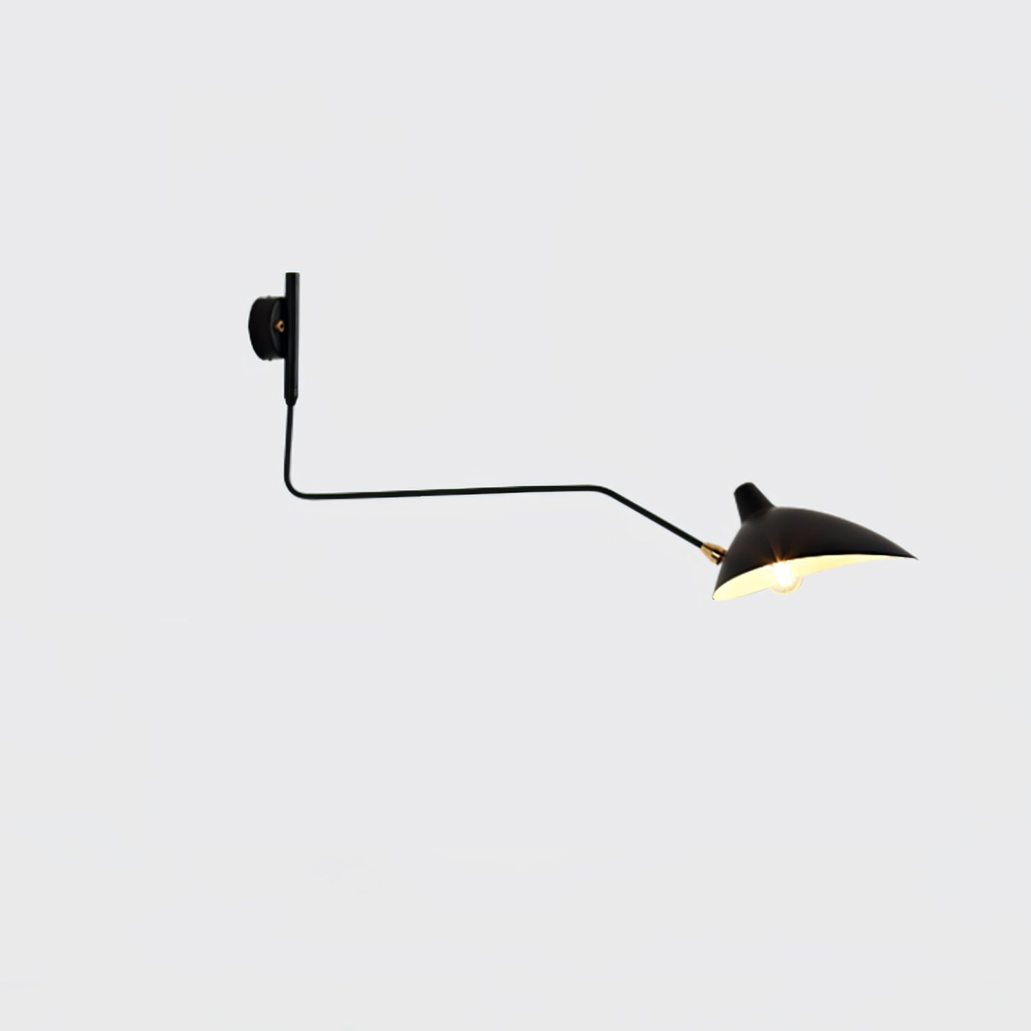 Wandlamp Verstelbaar Staal 1-Kops / 2-Kops 60-140 cm Modern Design Metaal Messing Chroom E26/E27 Fitting Instelbare Kap Richtbaar Licht Interieur | Sansoti