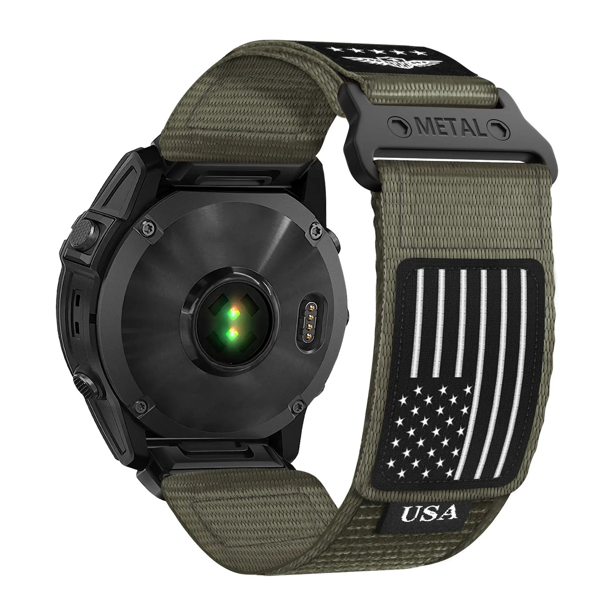 Nylon Smartwatch Band Adjustable Sports Watch Band 20mm 22mm 26mm Durable Comfortable Active Wristband | Sansoti