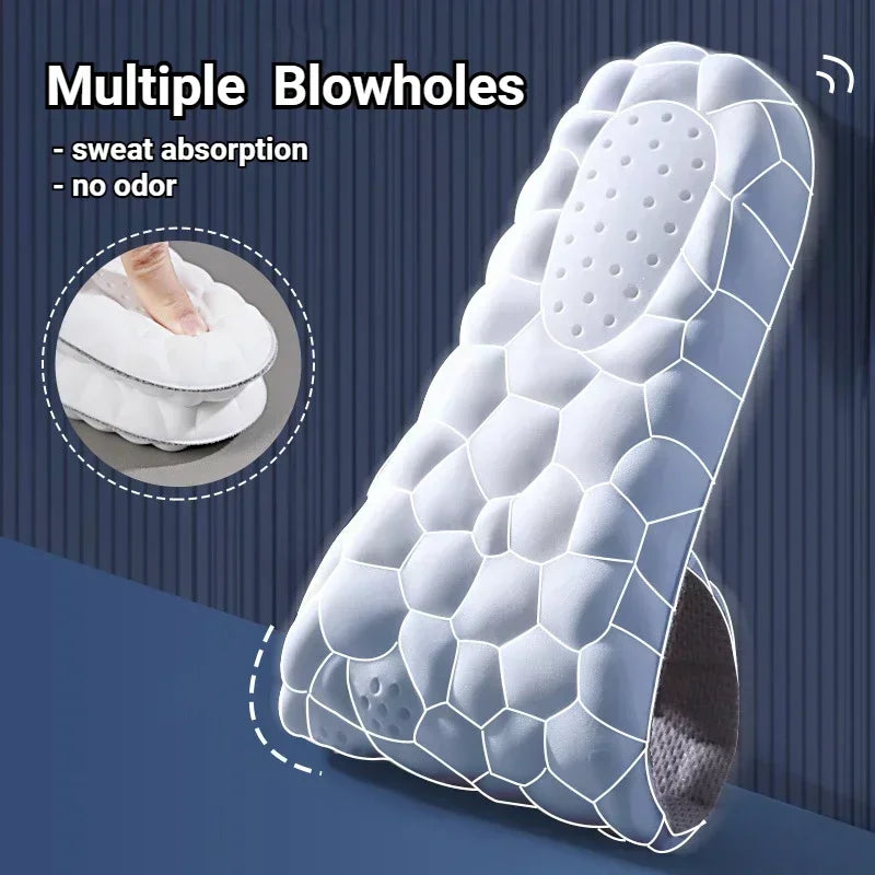 Padded Shoe Insoles with Arch Support Unisex Adjustable Fit Comfort for Daily Use | Sansoti