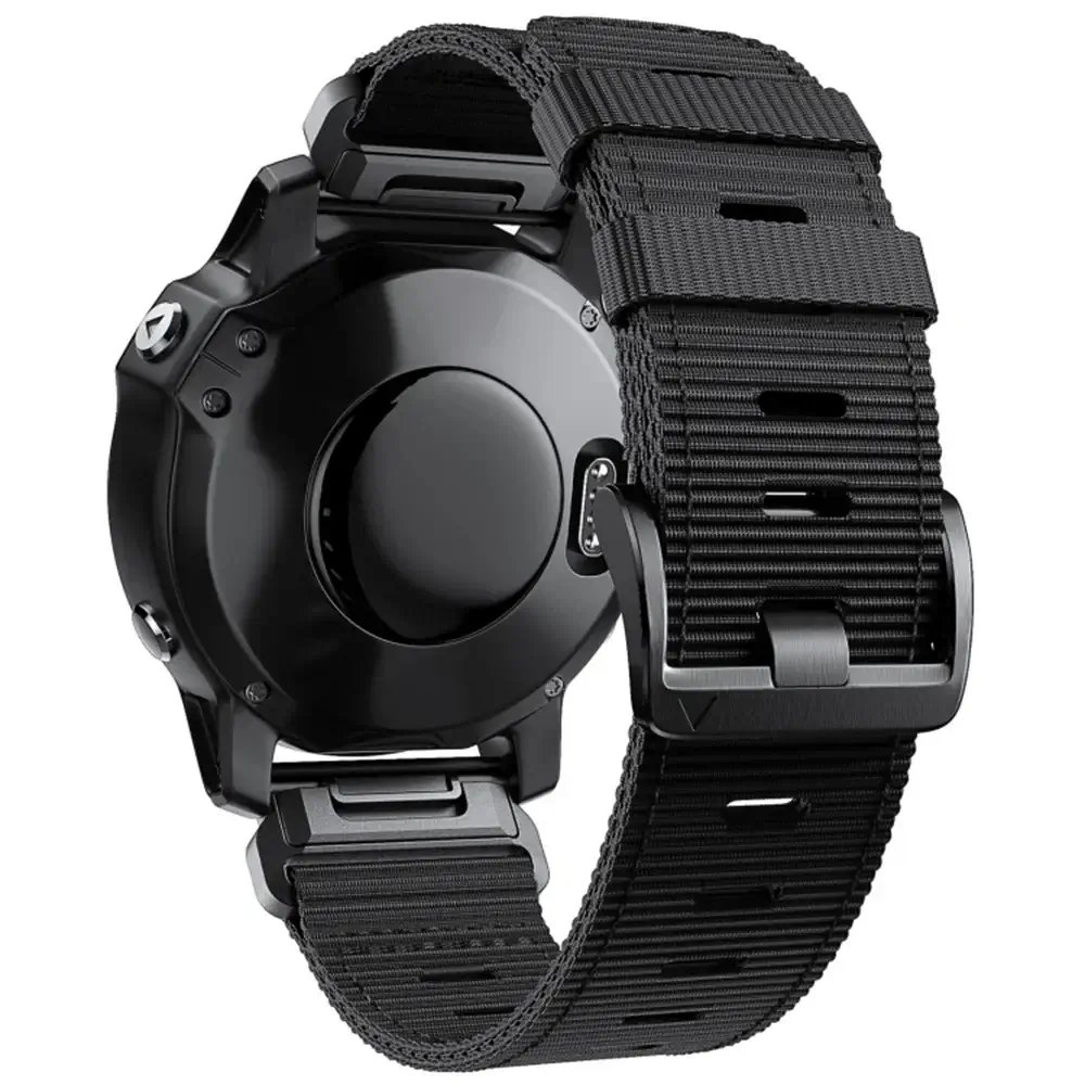 Tactiele Nylon Horlogeband QuickFit 22mm 26mm Smartwatch Vervanging Sport Outdoor Polsband Ademend Comfortabel | Sansoti