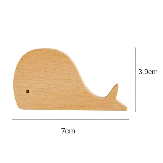 Wandhaken Hout Dieren Zelfklevend Kinderkamer Kapstokhaak Scandinavisch Design Kapstokhaakjes Muur Decoratie | Sansoti