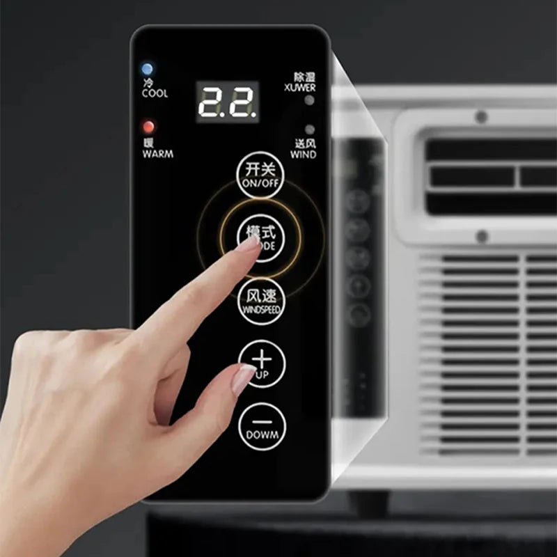 Draagbare Dual-mode Airconditioner met Koel- en Verwarmingsfunctie 1300W | Mobiele Klimaatregeling voor Binnen en Buiten | Sansoti