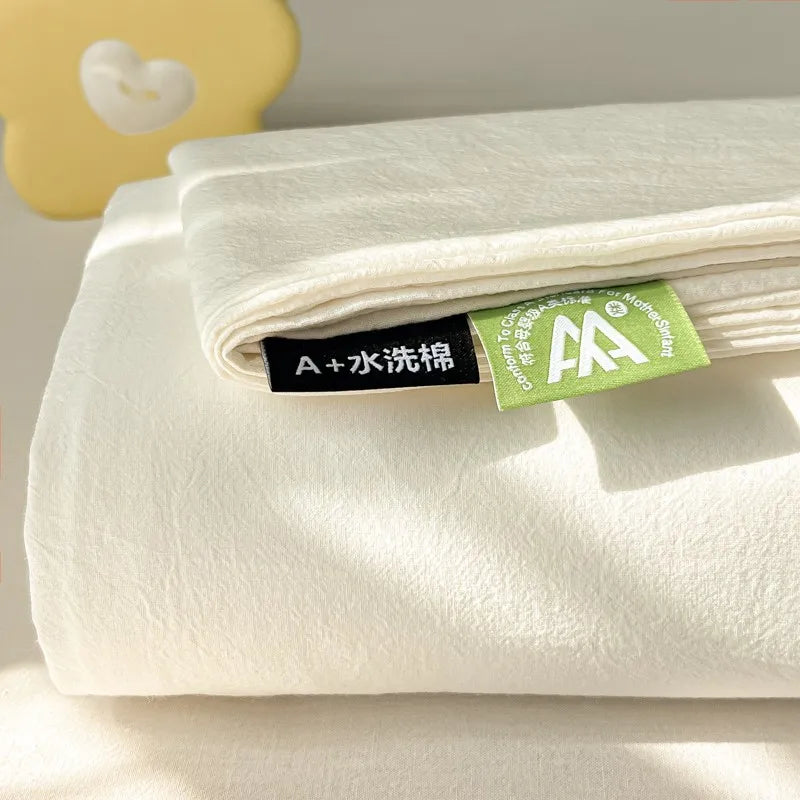 Restfield | Percale Baumwoll-Bettwäsche | 100% Bio | Atmungsaktiv & Weich | 3-teilig