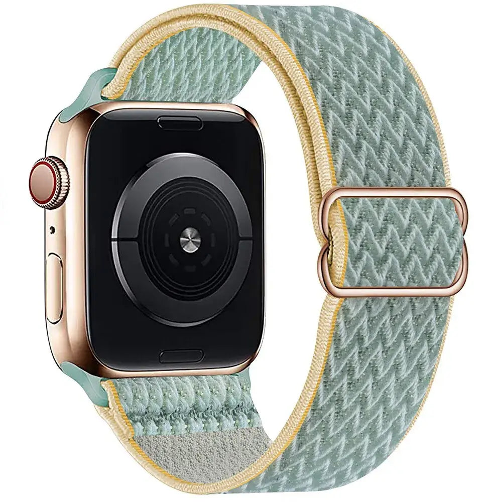 Elastisches Nylon-Smartwatch-Armband Austauschbar Komfortabel Langlebig Sportlich Aktiv | Sansoti