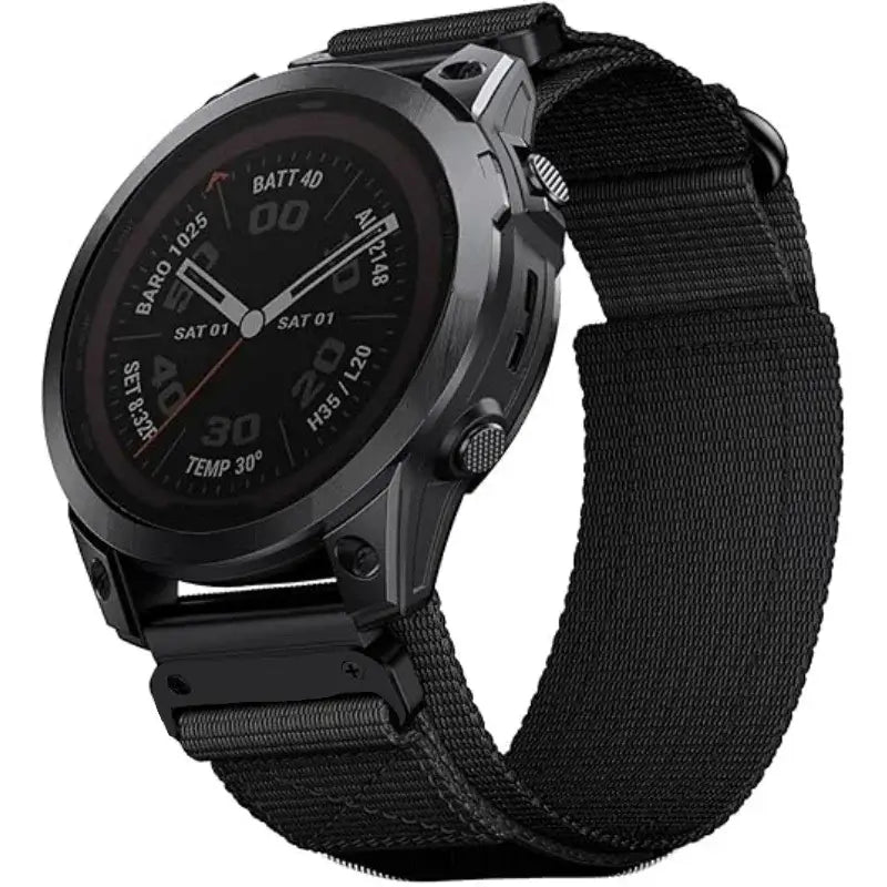 Nylon Horlogeband met Snelsluiting 22mm 26mm Smartwatch Polsband Sportief Comfortabel Verstelbaar Ademend | Sansoti