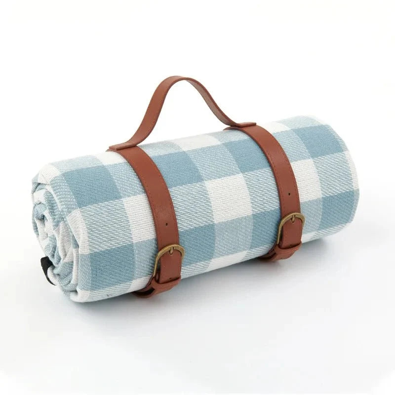 Picknickkleed Waterdicht met Vulling 200x200 Opvouwbaar Outdoorkleed Tuinkleed Strandkleed Draagbaar | Sansoti