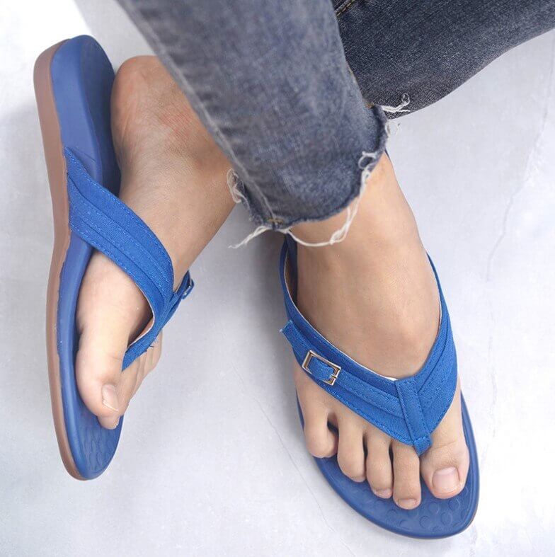Orthopedic Sandals Women Summer – Comfortable Footbed for Foot Complaints | Sansoti