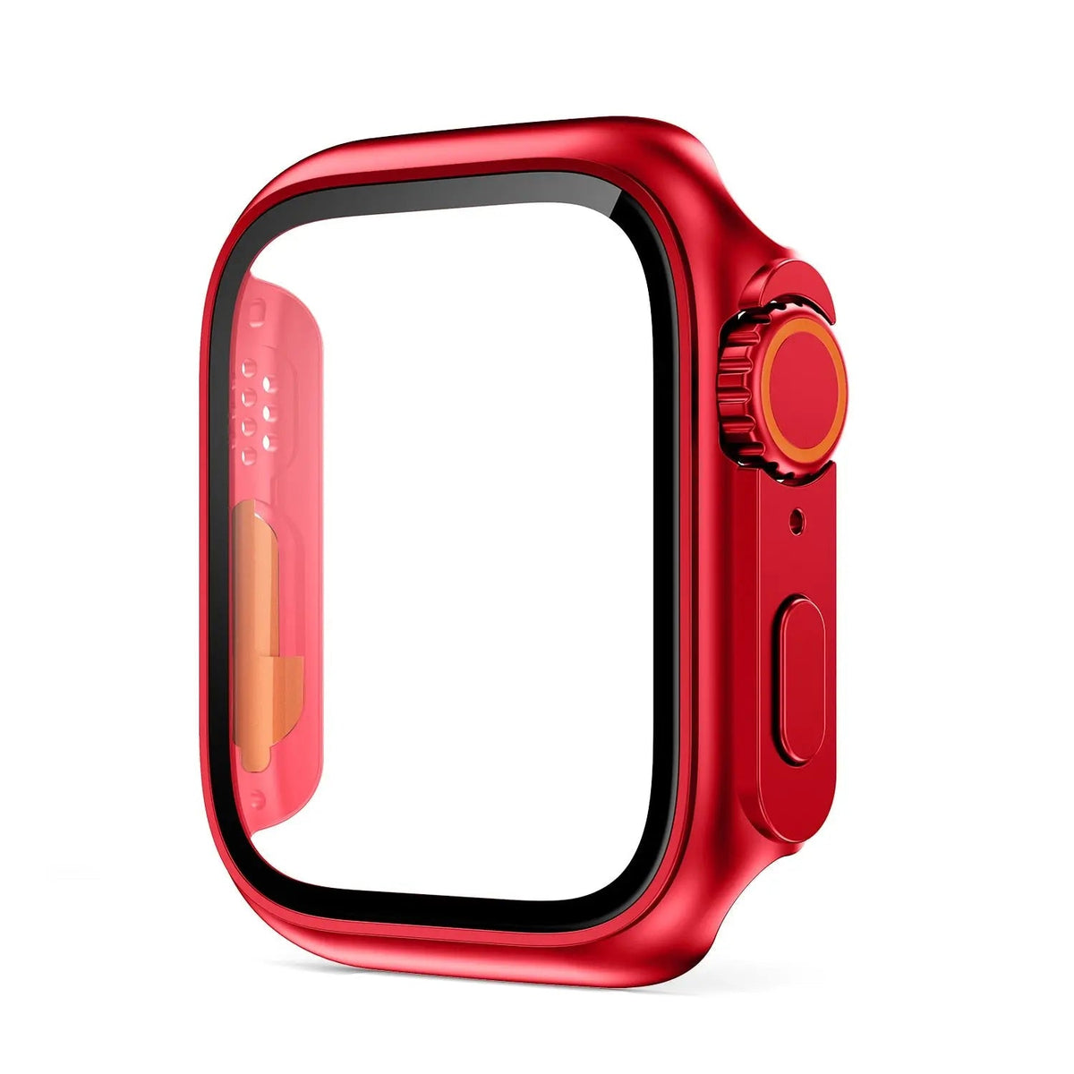 Schutzhülle aus gehärtetem Glas für Smartwatch 41-45 mm Displayschutz Kratzfestes Zubehör | Sansoti