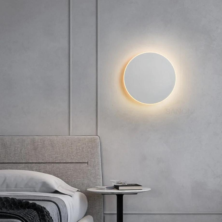 Wandlamp Rond Aluminium LED Nordisch Minimalistisch 10W Ø13 Ø30 Hal Slaapkamer | Sansoti