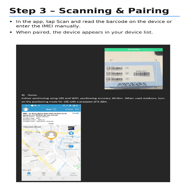 GPS-Tracker voor Huisdieren 2x2cm Realtime Locatie via App | Sansoti