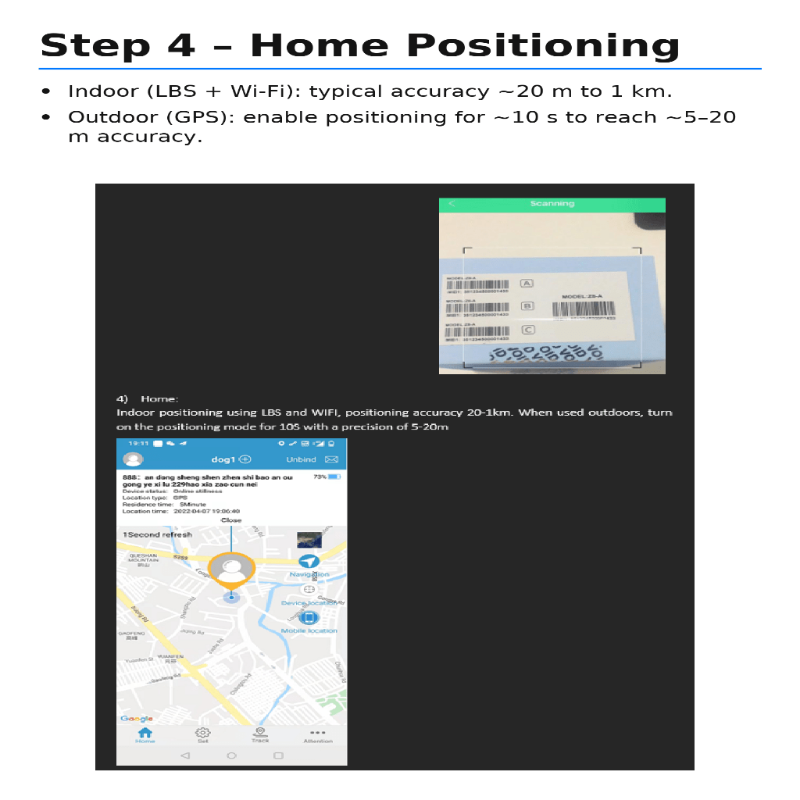 GPS-Tracker voor Huisdieren 2x2cm Realtime Locatie via App | Sansoti