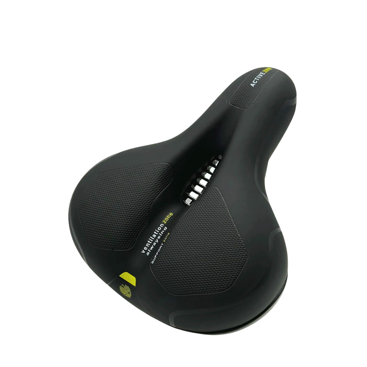 Ergonomisch Fietszadel met Gel-Demping - Comfortzadel voor Langere Fietstochten - Ademend en Drukverlagend - Universele Pasvorm | Sansoti