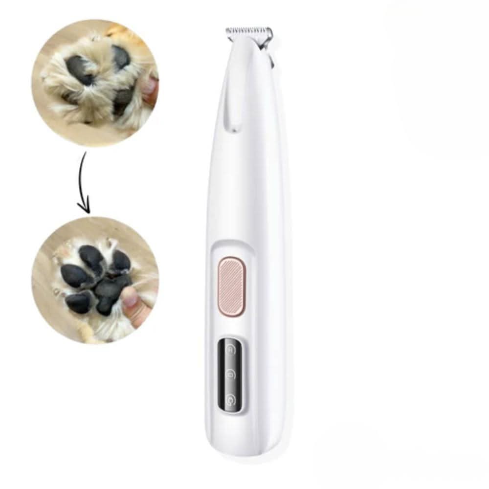 Stille Dierenscheerder Hond Kat Trimmer Gevoelige Zones LED Oplaadbaar USB Keramisch Mes Huisdier Verzorging | Sansoti