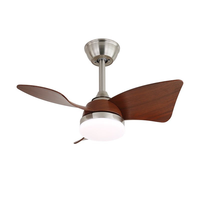 Plafondventilator met Verlichting Scandinavisch Design Zwart Hout 61-80cm | Sansoti
