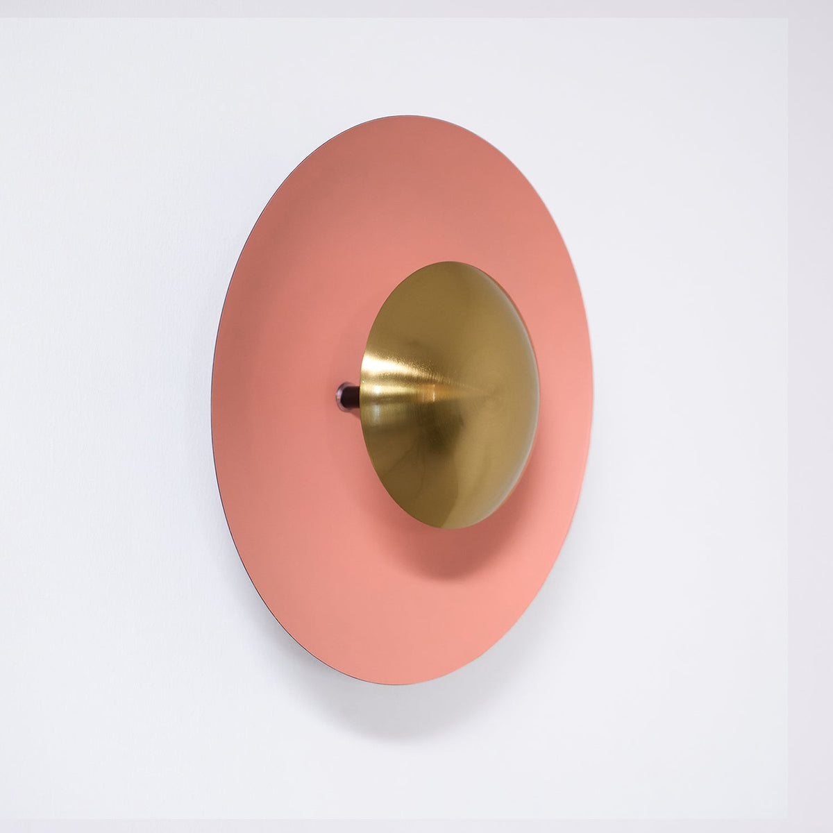 Round LED Wall Light Eclipse Metal Ceiling Light Modern Minimalist Lighting Living Room Bedroom | Sansoti