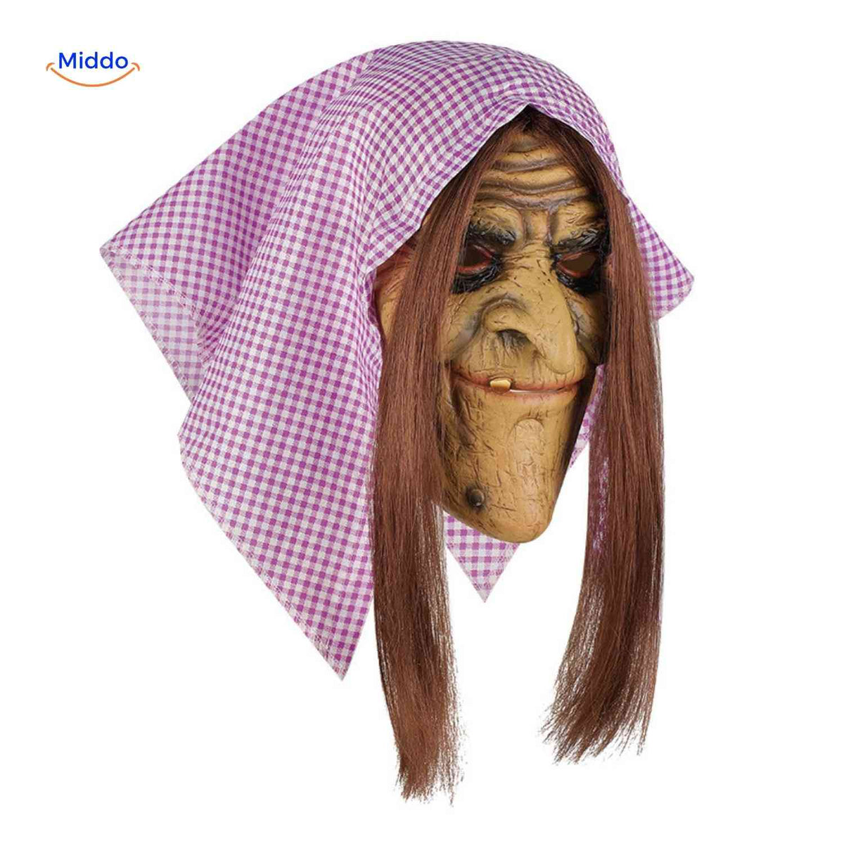 Horror Mask with Hood Full Face Skull Halloween Cosplay Party Mask Breathable Comfortable Spooky | Sansoti