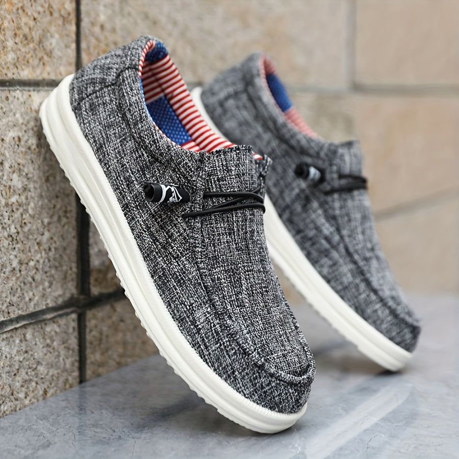Herren-Slipper mit Metallschnalle und Moc-Toe-Nähten - Bequeme Freizeitslipper für den Alltag | Sansoti