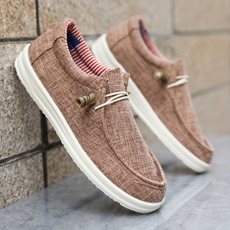 Herren-Slipper mit Metallschnalle und Moc-Toe-Nähten - Bequeme Freizeitslipper für den Alltag | Sansoti