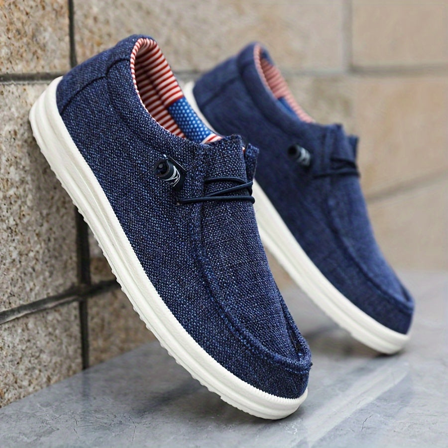 Herren-Slipper mit Metallschnalle und Moc-Toe-Nähten - Bequeme Freizeitslipper für den Alltag | Sansoti