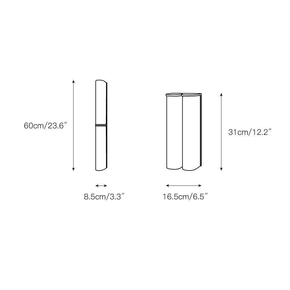 Moderne Wandlamp Glas Minimalistisch Design IJzeren Armatuur LED Verlichting Binnen Sfeervol Accent Woonkamer | Sansoti