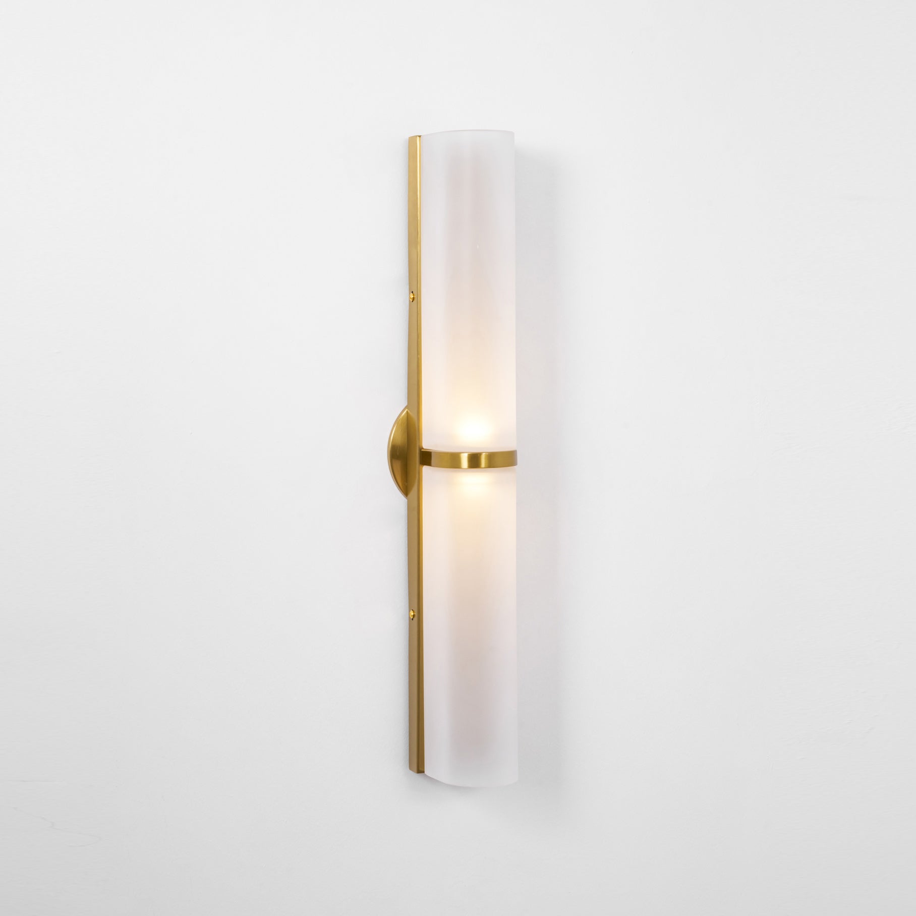 Smalle Buis Wandlamp met Glazen Kap – Moderne Wandverlichting voor Hal en Woonkamer | Sansoti