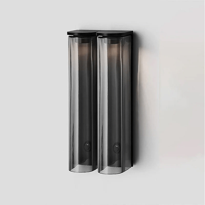 Smalle Buis Wandlamp met Glazen Kap – Moderne Wandverlichting voor Hal en Woonkamer | Sansoti
