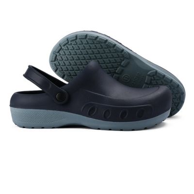 Non-Slip Kitchen Work Shoes, Black Red Blue, Comfortable Waterproof Professional Footwear for Catering and Home Cooks | Sansoti