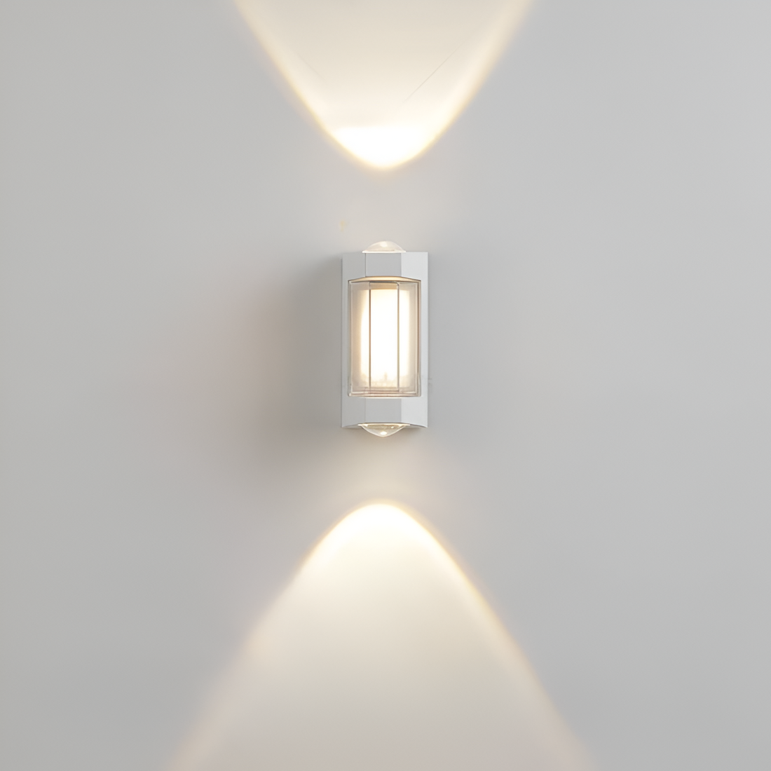 Außenleuchte Up Down LED IP65 Wasserdicht Schwarz Weiß Fassadenbeleuchtung 10W | Restfield