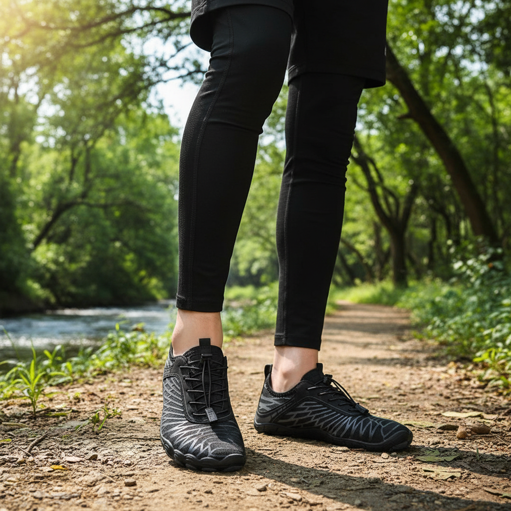 Chaussures minimalistes barefoot à semelle ultrafine pour le sport, la marche, le fitness et les activités aquatiques | Sansoti