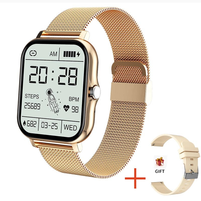 Smartwatch met Gezondheidsmeting en 10 Dagen Accuduur | Sansoti