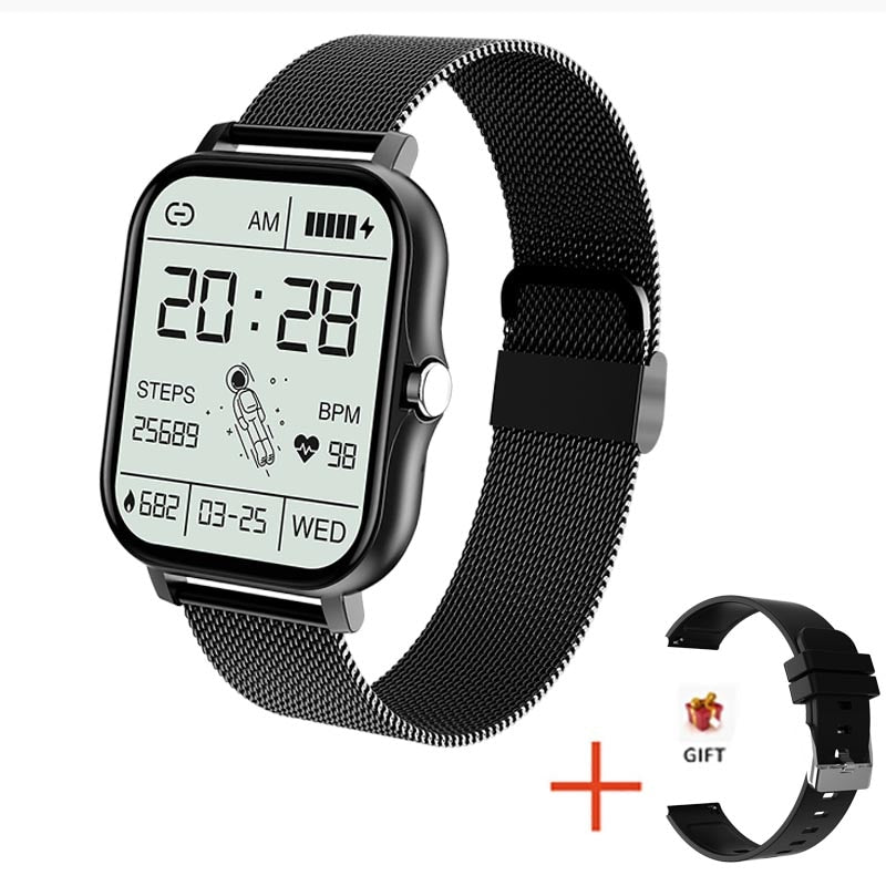 Smartwatch met Gezondheidsmeting en 10 Dagen Accuduur | Sansoti