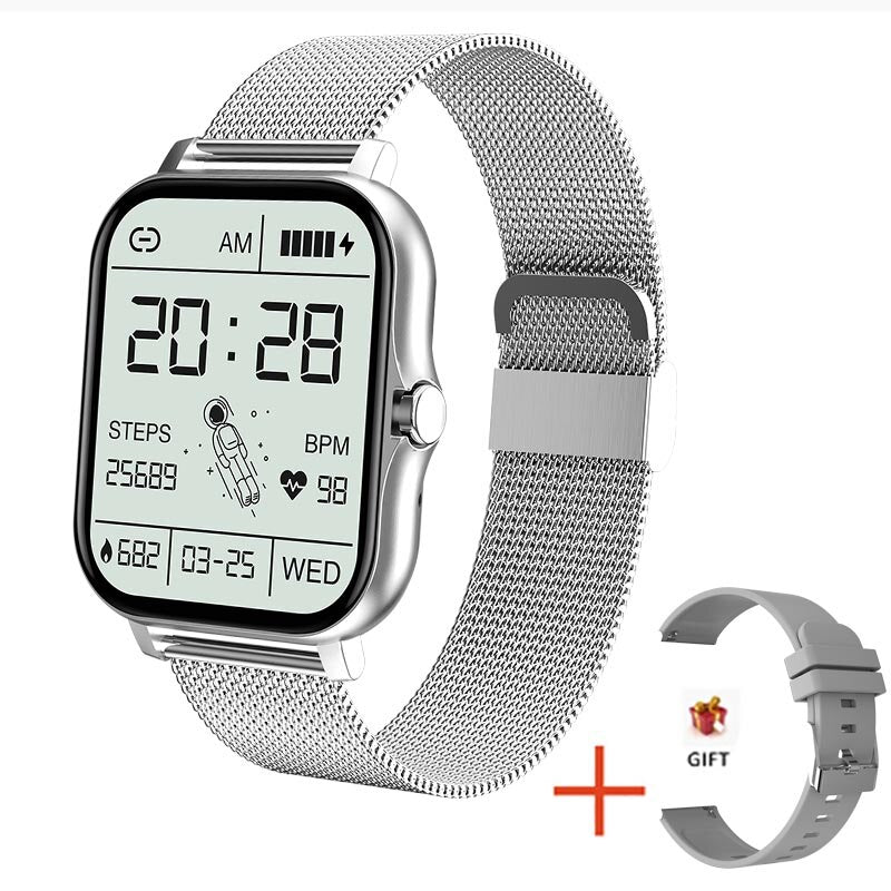 Smartwatch met Gezondheidsmeting en 10 Dagen Accuduur | Sansoti