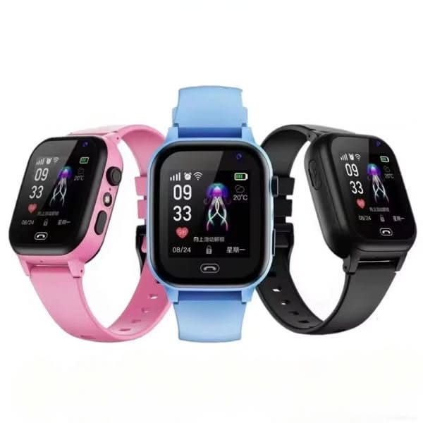 Smartwatch voor Kinderen – GPS-Tracking, Videobellen & SOS-Noodknop – Veiligheid en Communicatie aan de Pols | Sansoti