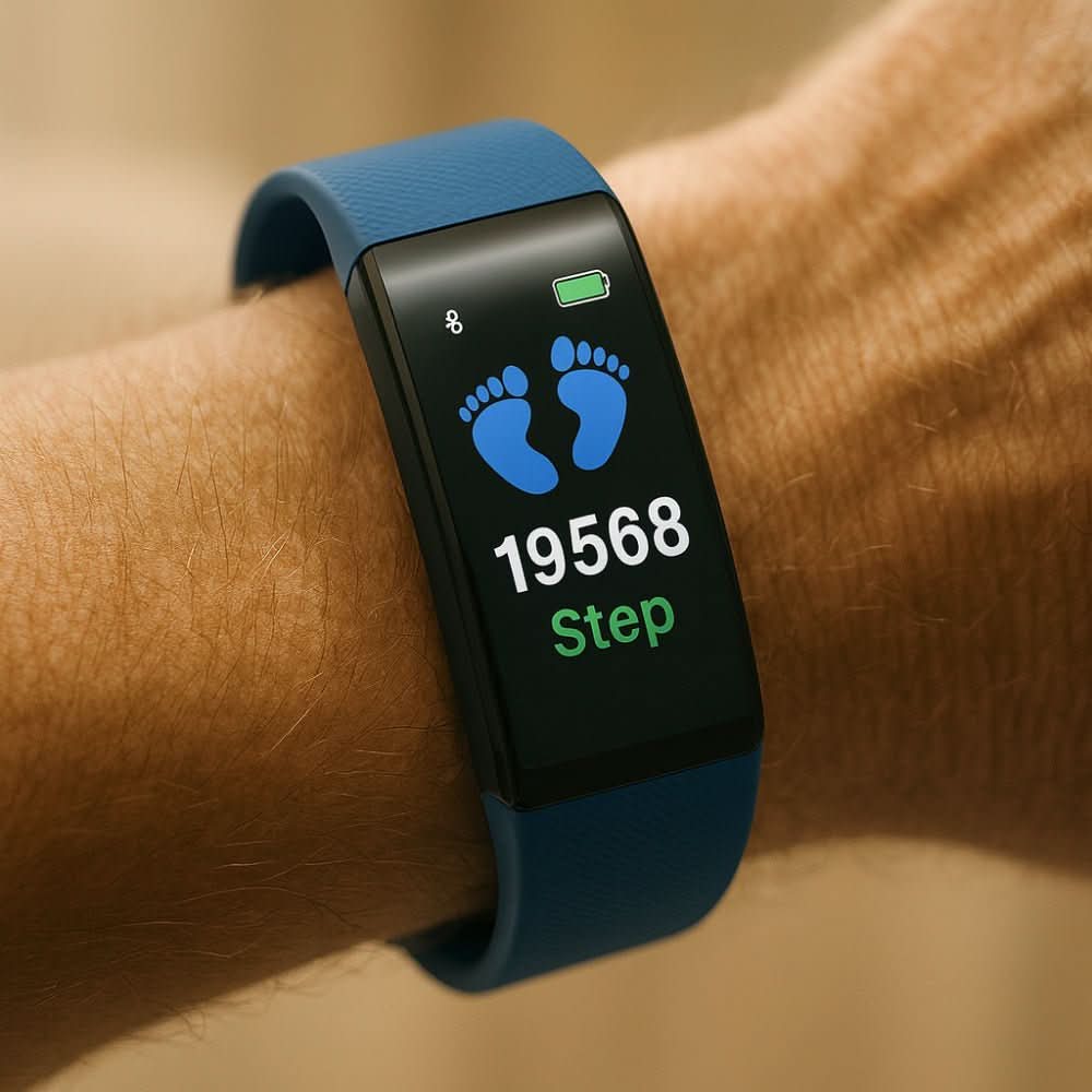 Smartwatch dla seniorów z pomiarem parametrów zdrowotnych Monitorowaniem tętna Licznikiem kroków Funkcjami bezpieczeństwa Do codziennego użytku | Sansoti