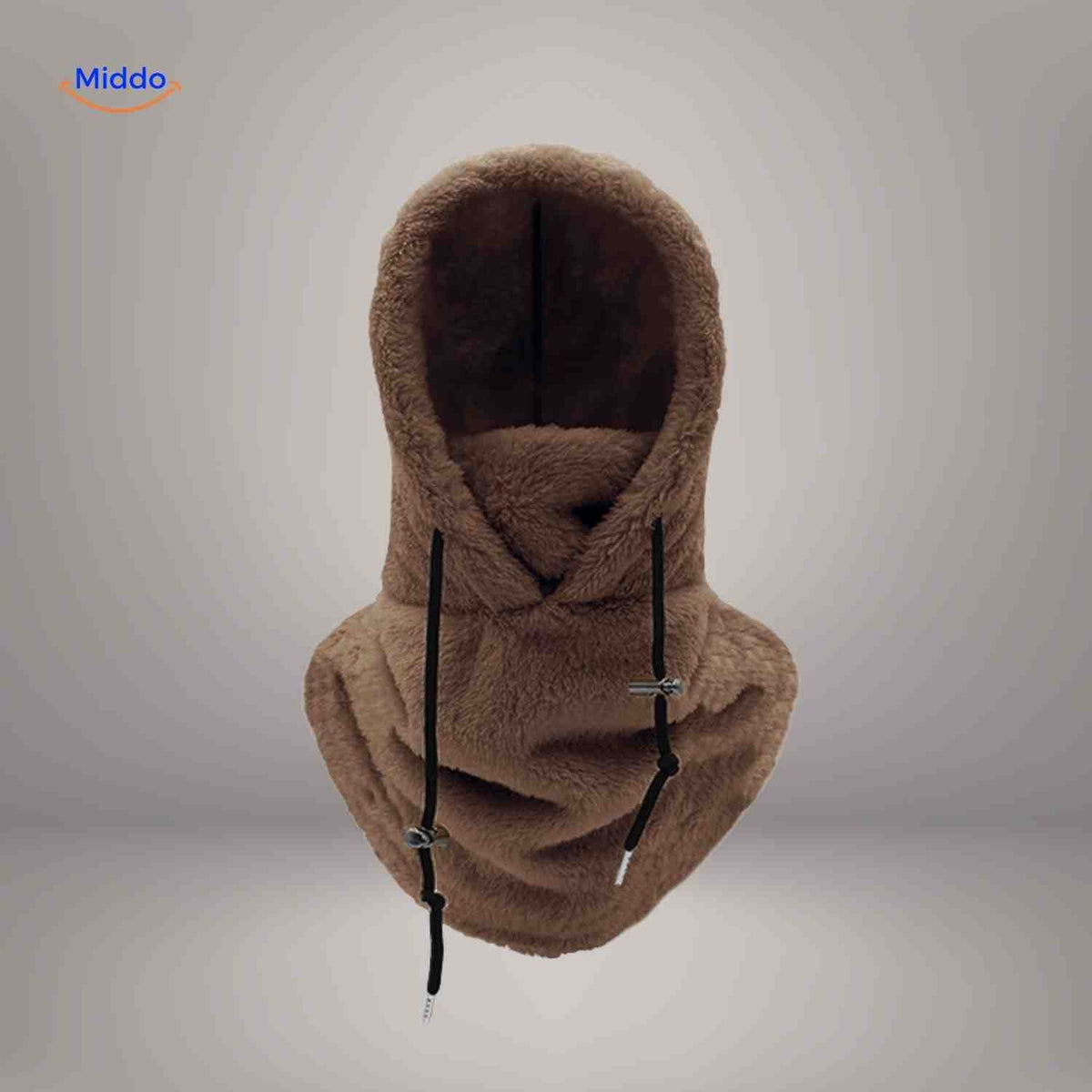 Multifunktionale thermische Wintermütze Fleece-Hood verstellbar Unisex für Outdoor-Skifahren Wandern Sport | Sansoti