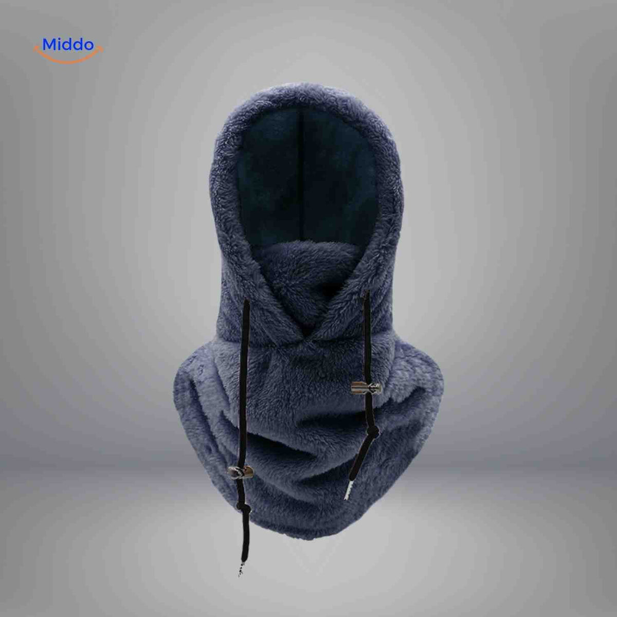 Multifunktionale thermische Wintermütze Fleece-Hood verstellbar Unisex für Outdoor-Skifahren Wandern Sport | Sansoti