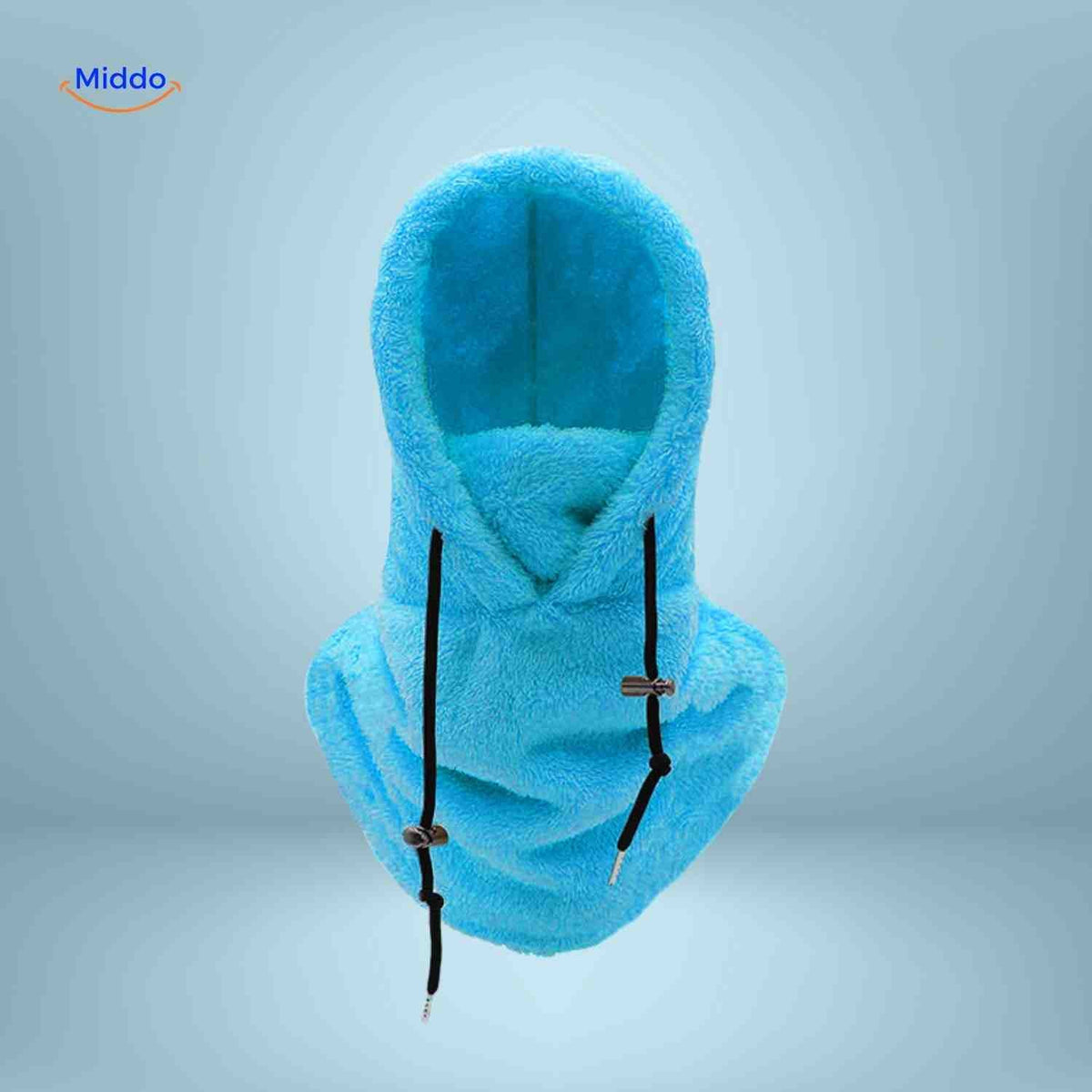 Multifunktionale thermische Wintermütze Fleece-Hood verstellbar Unisex für Outdoor-Skifahren Wandern Sport | Sansoti