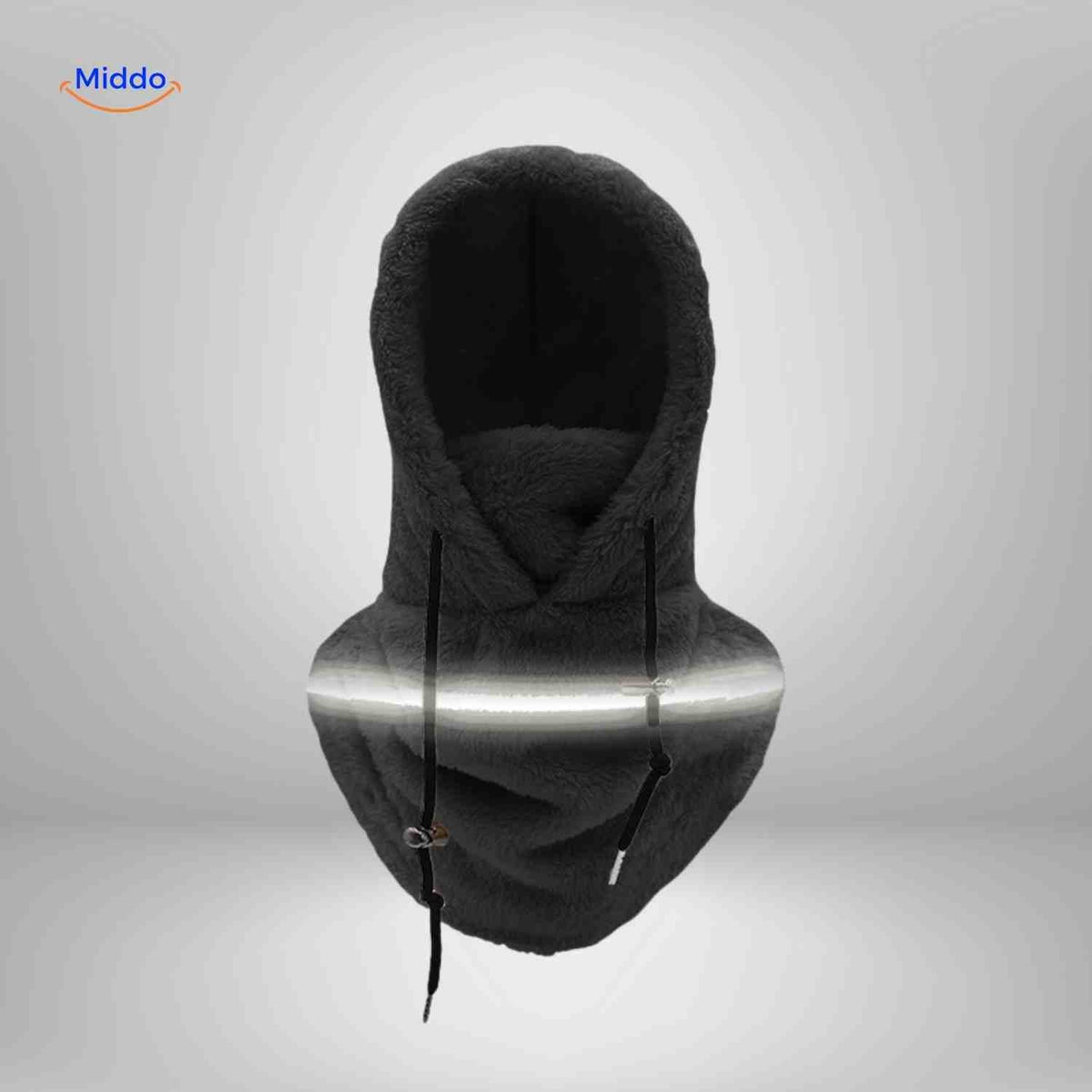 Multifunktionale thermische Wintermütze Fleece-Hood verstellbar Unisex für Outdoor-Skifahren Wandern Sport | Sansoti