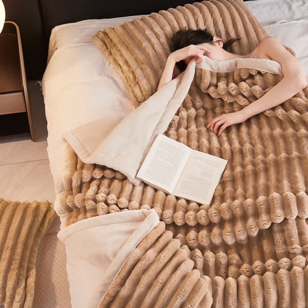 Kuscheldecke aus Fleece, doppelseitige Mikrofaser, 180x200 200x230 wolkenweich, warm und komfortabel, Wohnzimmer, Schlafzimmer, Decke | Sansoti