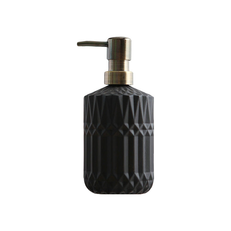 Glazen Zeepdispenser Transparant Pomp Badkamer Aanrecht Navulbaar Vloeibare Zeep Lotion Dispenser Wastafel Toilet Accessoire | Sansoti