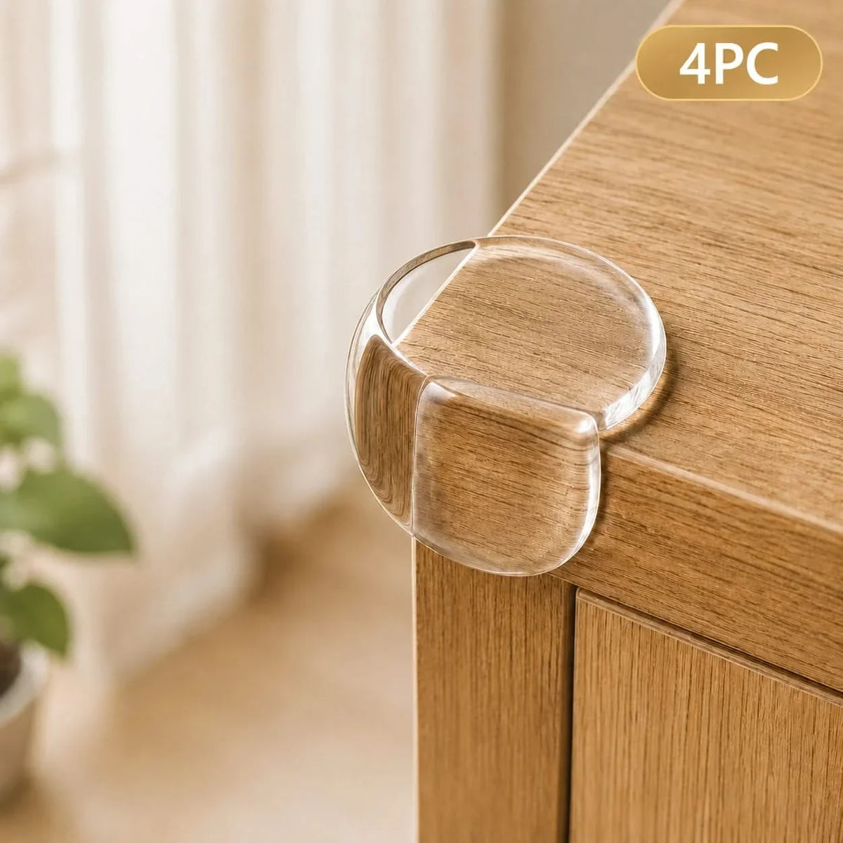 Protège-coins transparents pour meubles – Coins sûrs à la maison – Protection adaptée aux enfants et aux bébés | Sansoti