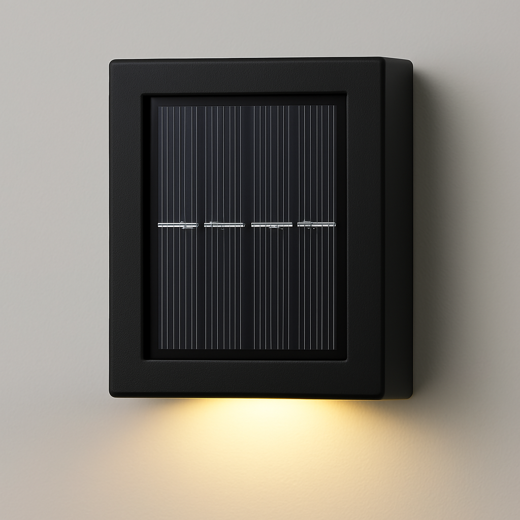 LED Solar Buitenlamp Draadloos Warmwit 3000K Weerbestendig IP65 Bewegingssensor Wandverlichting Terras Tuin Balkon Energiezuinig Tuinverlichting 8 Uur Accuduur | Sansoti